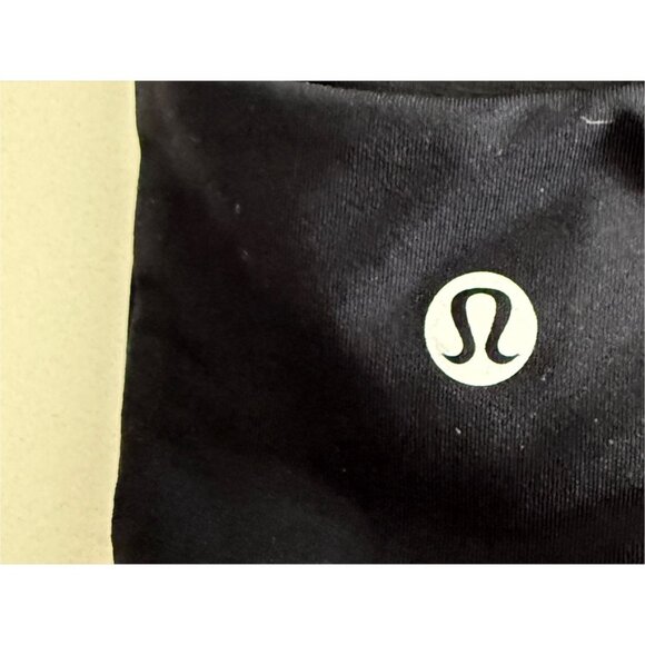 Lululemon Women's Training Invigorate Black Mesh Racerback Sports Bra Size 6 - Picture 6 of 15